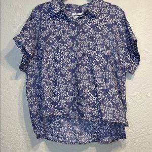 NWOT Rachel Zoe Sleeveless Button down top